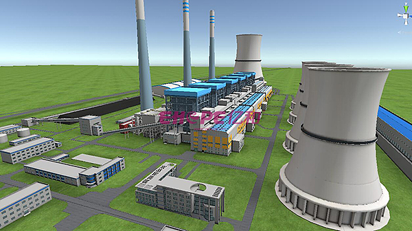 智能電廠三維可視化仿真交互系統(tǒng)|三維|場景|lesliever 